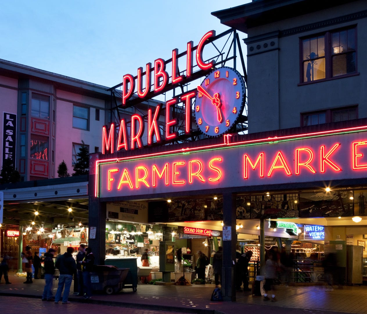 Pike Place Market — Seattle (Cost to fly: $266): Seattle can be one of the most expensive U.S. tourist destinations, but Travel + Leisure makes a case for Pike Place by arguing it defines Seattle tourism.    One of the oldest continuously operating far