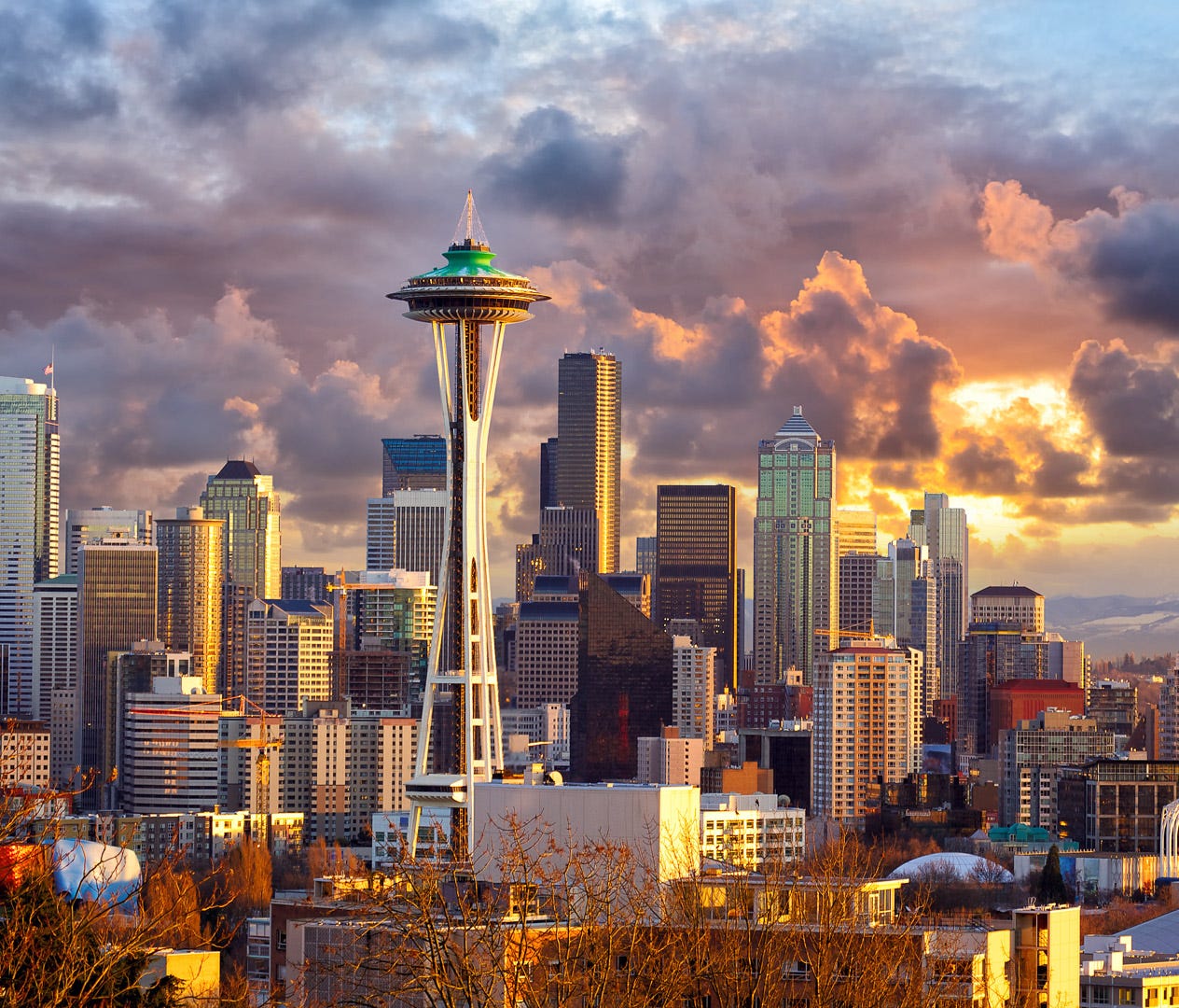 12. Seattle: Seattle hotels are among the cheapest, and airfare falls in the middle compared to the other vacation cities. But food and drink can be expensive, with the average three-course dinner for two costing $60, and domestic beers going for $5.