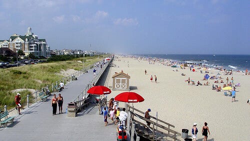 What Shore town was named the most charming?