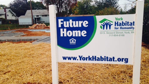 York Habitat for Humanity held a groundbreaking ceremony on Oct. 20 at its build site, 727 Kelly Drive. The future owners are Felisa Green and Jamar Green.