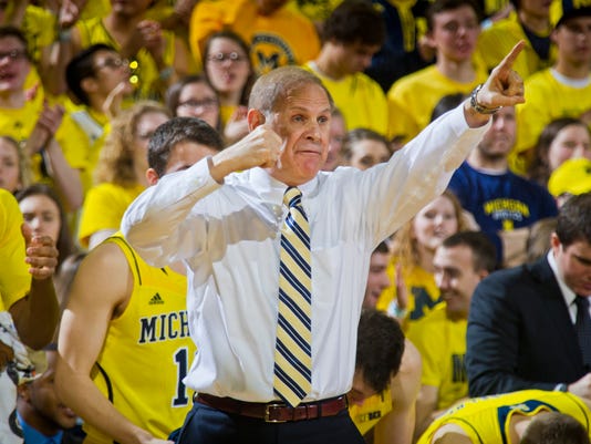 Michigan S John Beilein Voted Best Offensive Coach By Other Coaches - photo tony ding associated press