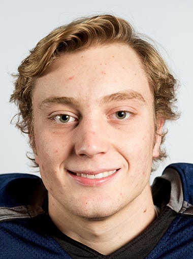 Dallastown's William Reilly, a GameTimePA all-star football player. Portrait taken Wednesday, Nov. 25, 2015, in the studio.