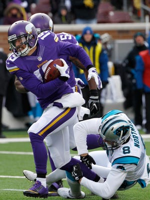 Adam Thielen, a former Minnesota State-Mankato receiver, recently completed an All-Pro season for the Minnesota Vikings. He'll be one of the celebrities participating in the HyVee/Sanford Legends sports clinics.