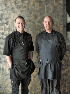 The Kitchen's chef Joseph Cipolla and sous chef Josh Poulakis.