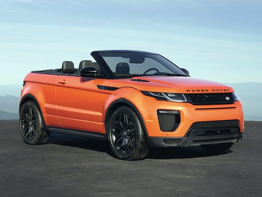 2017 Range Rover Evoque Is First Convertible Suv
