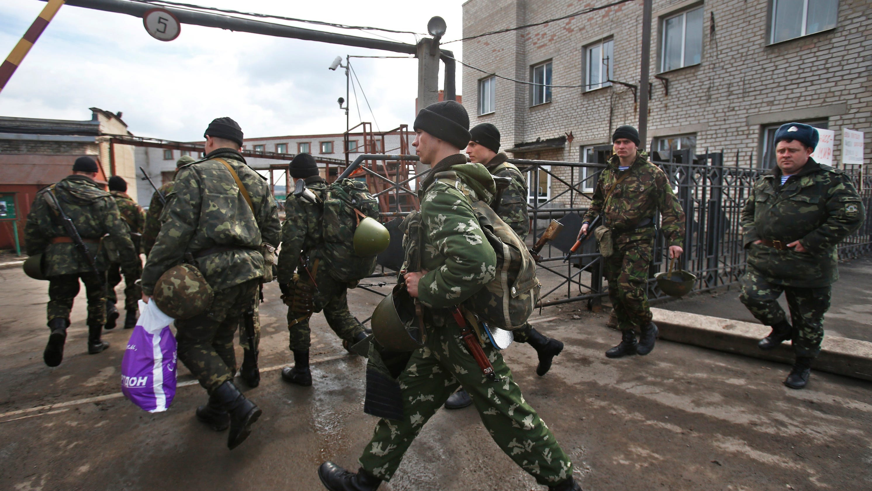 Ukrainians Build Up National Guard