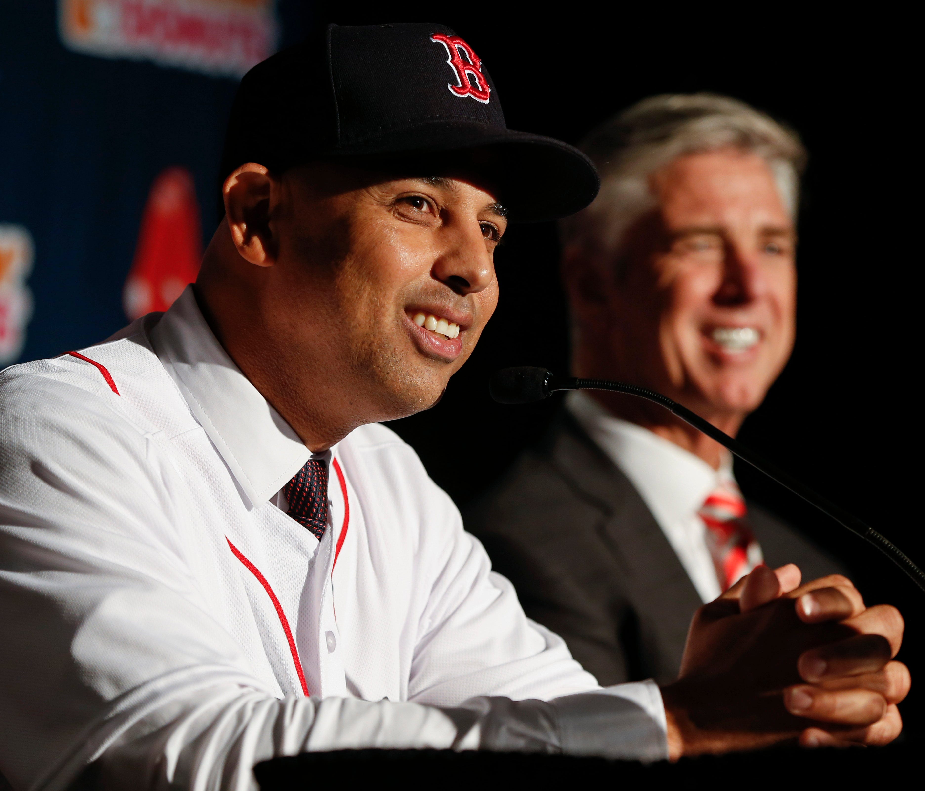 Alex Cora was named the Red Sox manager shortly after the 2017 season.