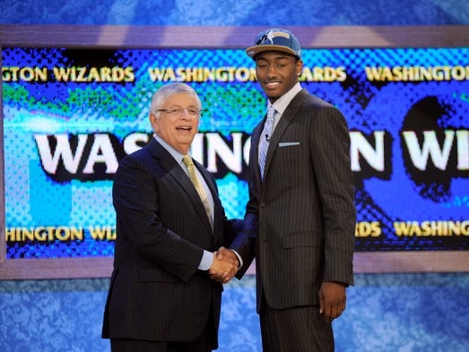 2010: John Wall, No. 1 pick
