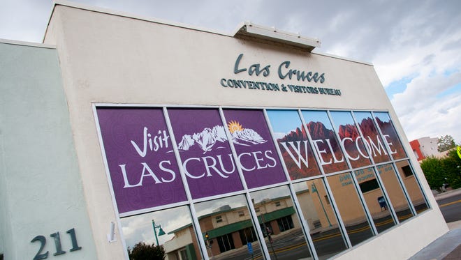 The exterior of the Las Cruces Convention and Visitors Bureau has been updated to reflect its new consumer facing brand, "Visit Las Cruces".