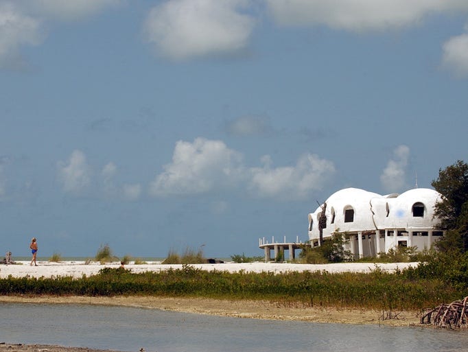 Cape Romano S Dome Home Going Out To Sea