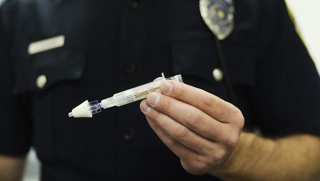 More and more, police encounter people in the throes of addiction. Sometimes an officer  administers nalaxone to reverse an opioid overdose.