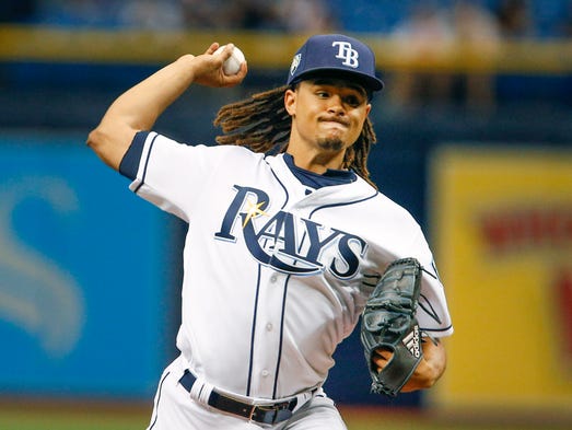5. Chris Archer, Rays, starting pitcher