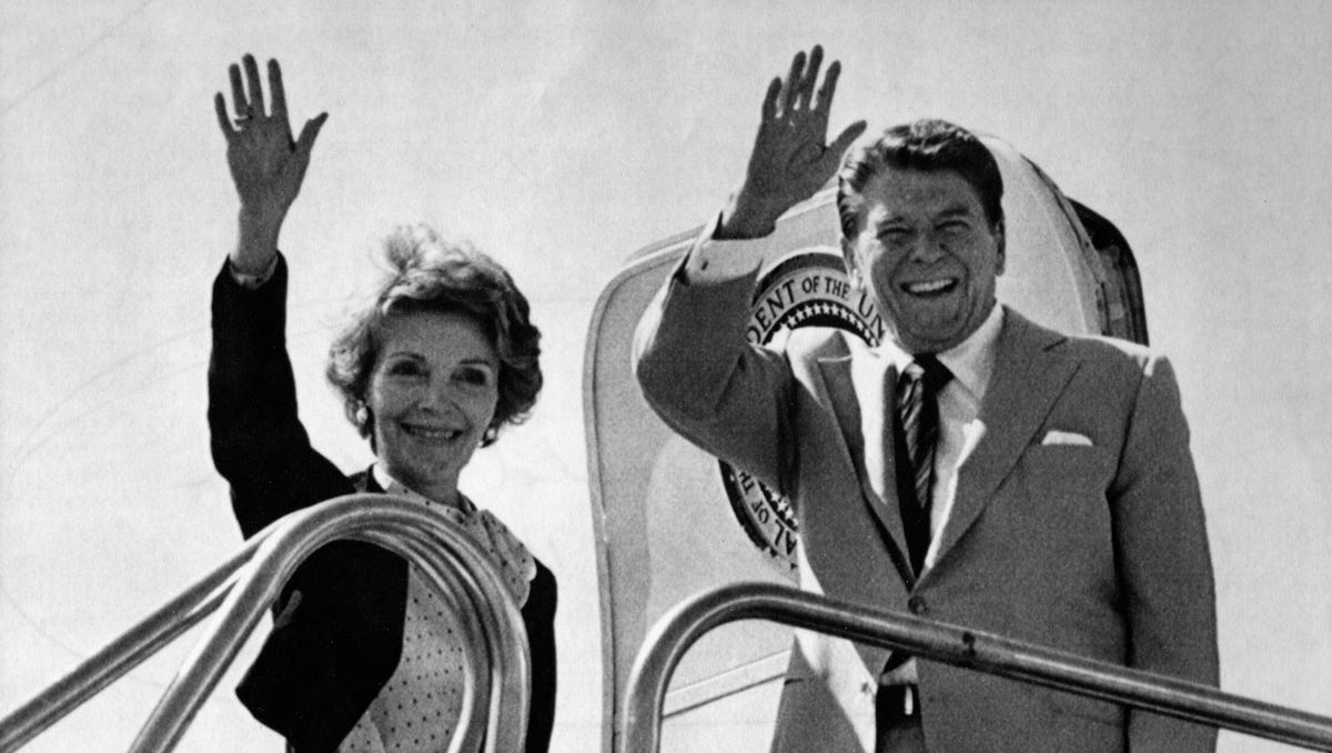 Ronald Reagan Symbolisiert die 80er Jahre