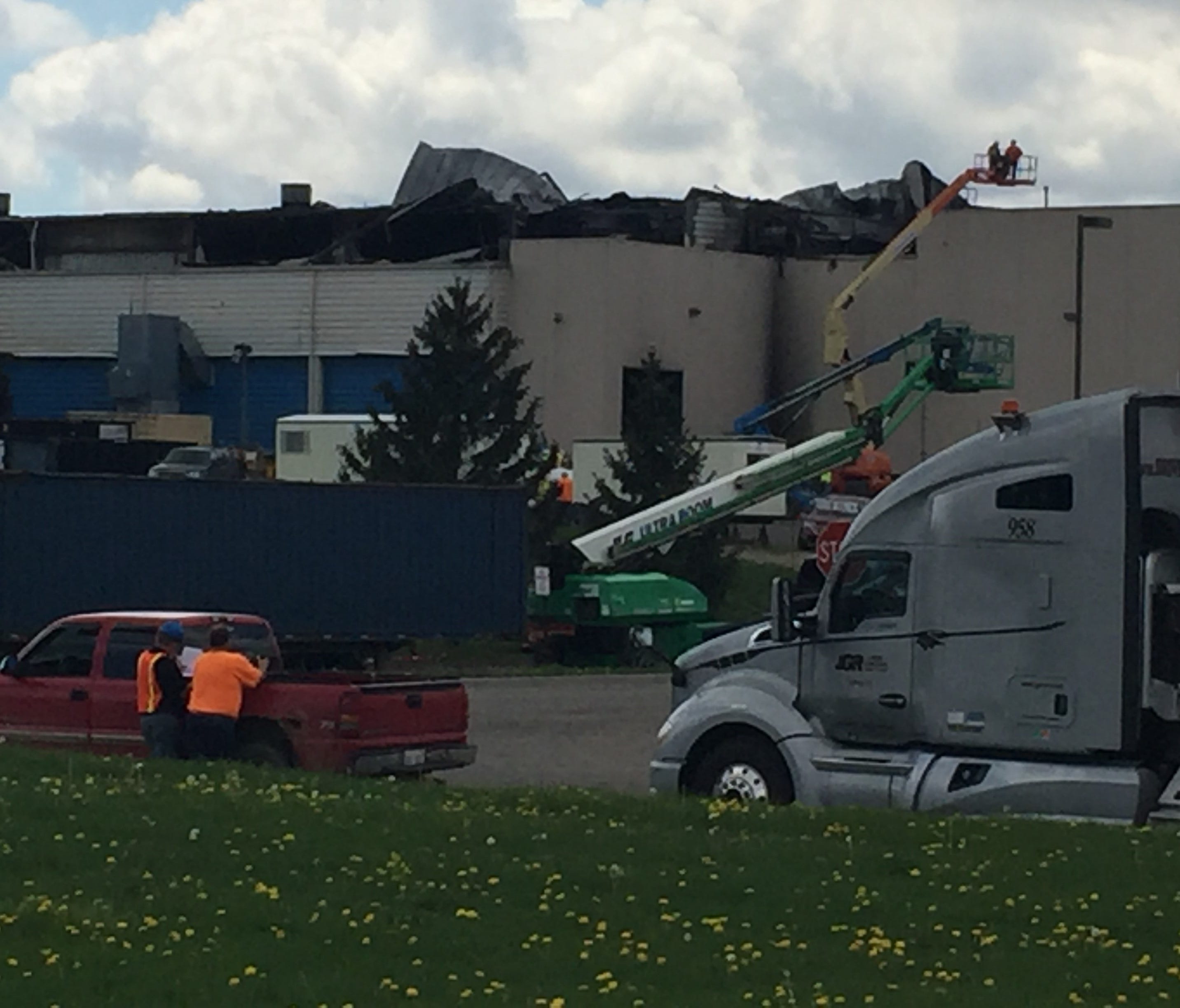 A photo of the Meridian Magnesium plant on Thursday, May 10, 2018.