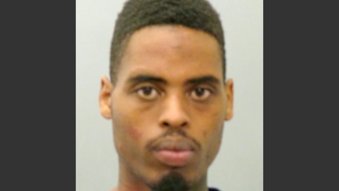 This photo provided by the St. Louis County Police Department on Sunday, March 15, 2015 shows Jeffrey Williams. Williams, 20, is charged with two counts of first-degree assault, one count of firing a weapon from a vehicle and three counts of armed criminal action in connection with the shooting of two police officers who were keeping watch over a demonstration outside the Ferguson Police Department on March 12. (AP Photo/St. Louis County Police Department)