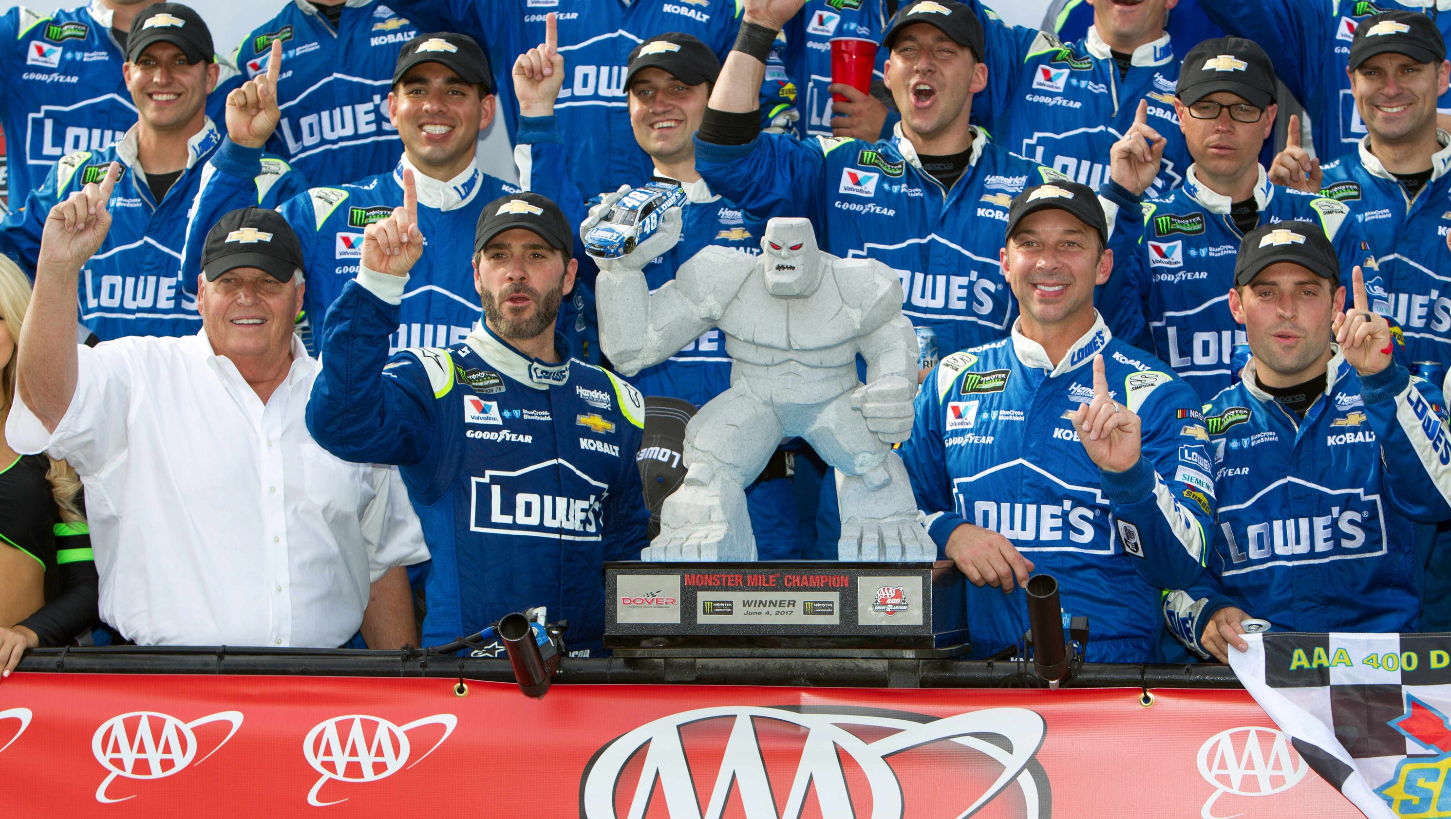 What time does the 2018 NASCAR Cup race at Dover start