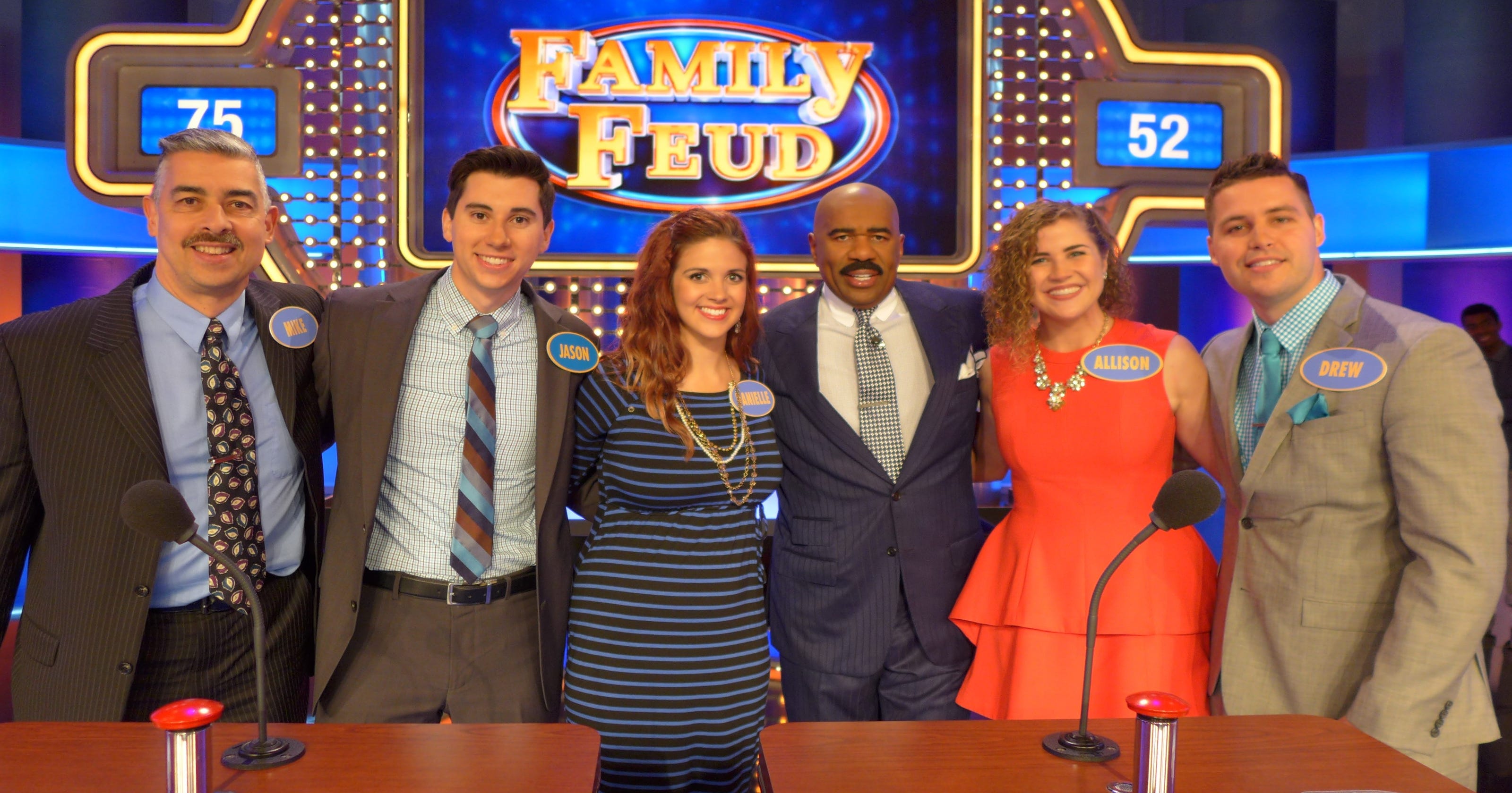 Competitive family lands on national game show