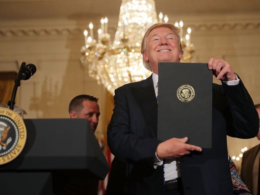 Trump holds a proclamation for Made in America Day