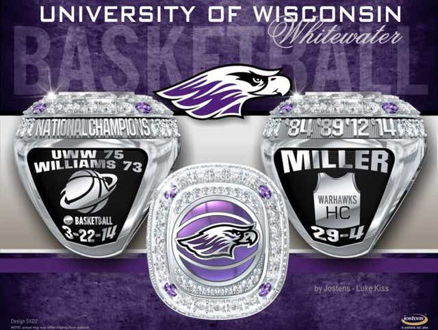 Uw Whitewater Pays 112 000 For Sports Rings