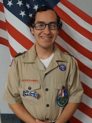 Omar Torres of the Virgin River Valley BSA earned his Eagle Scout award.