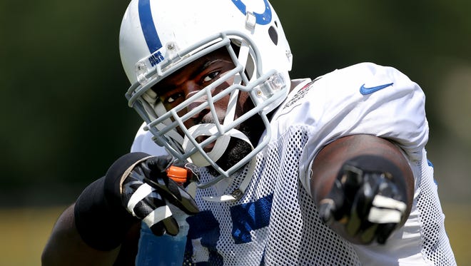 Art Jones has played just 69 healthy snaps since arriving in Indianapolis in 2014.