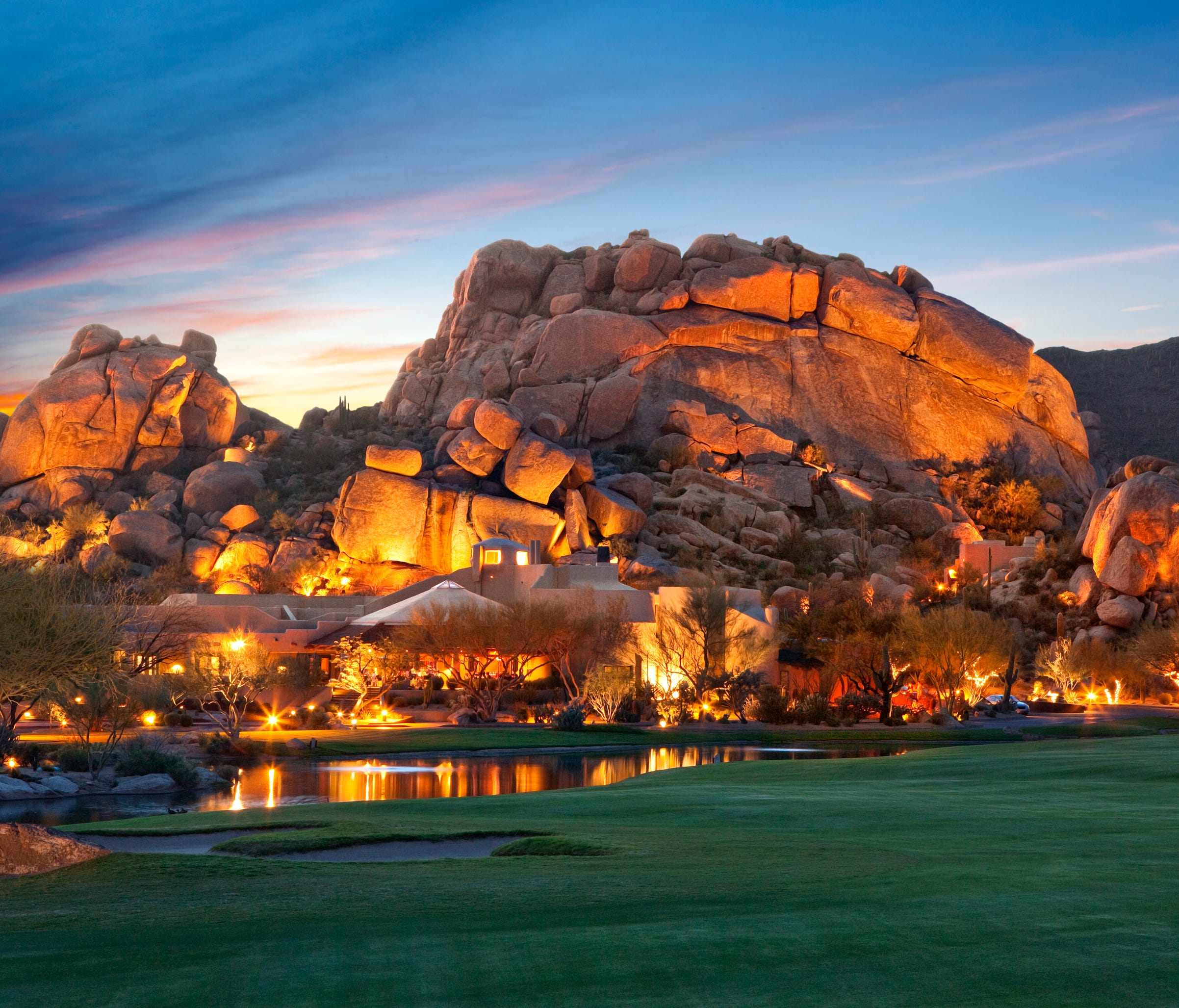 The Boulders is one of Scottsdale's most acclaimed golf resorts, with 36 holes and a dramatic natural setting showcasing the Sonoran Desert ecosystem.