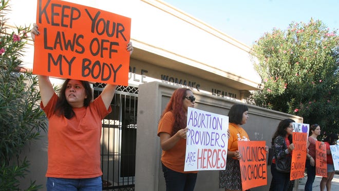 The Supreme Court blocked enforcement of a Texas anti-abortion law Monday.