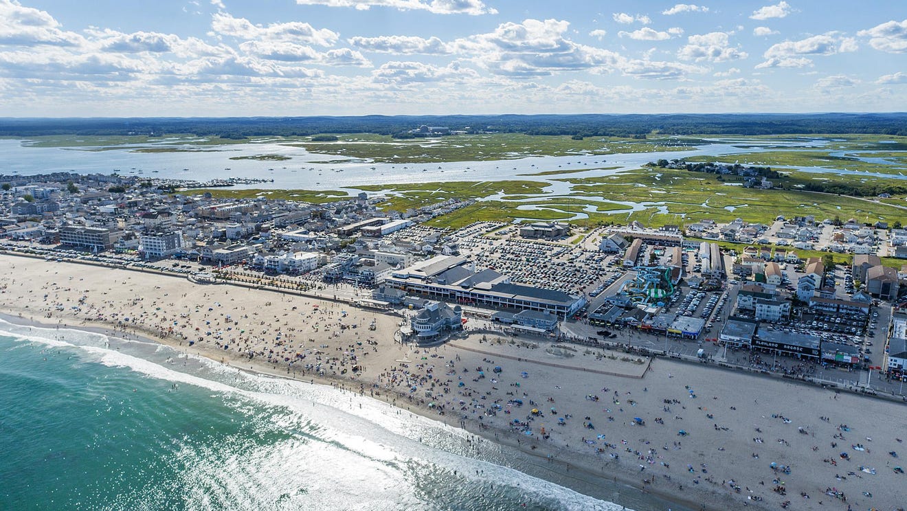 Readers' photos: Hampton Beach from above
