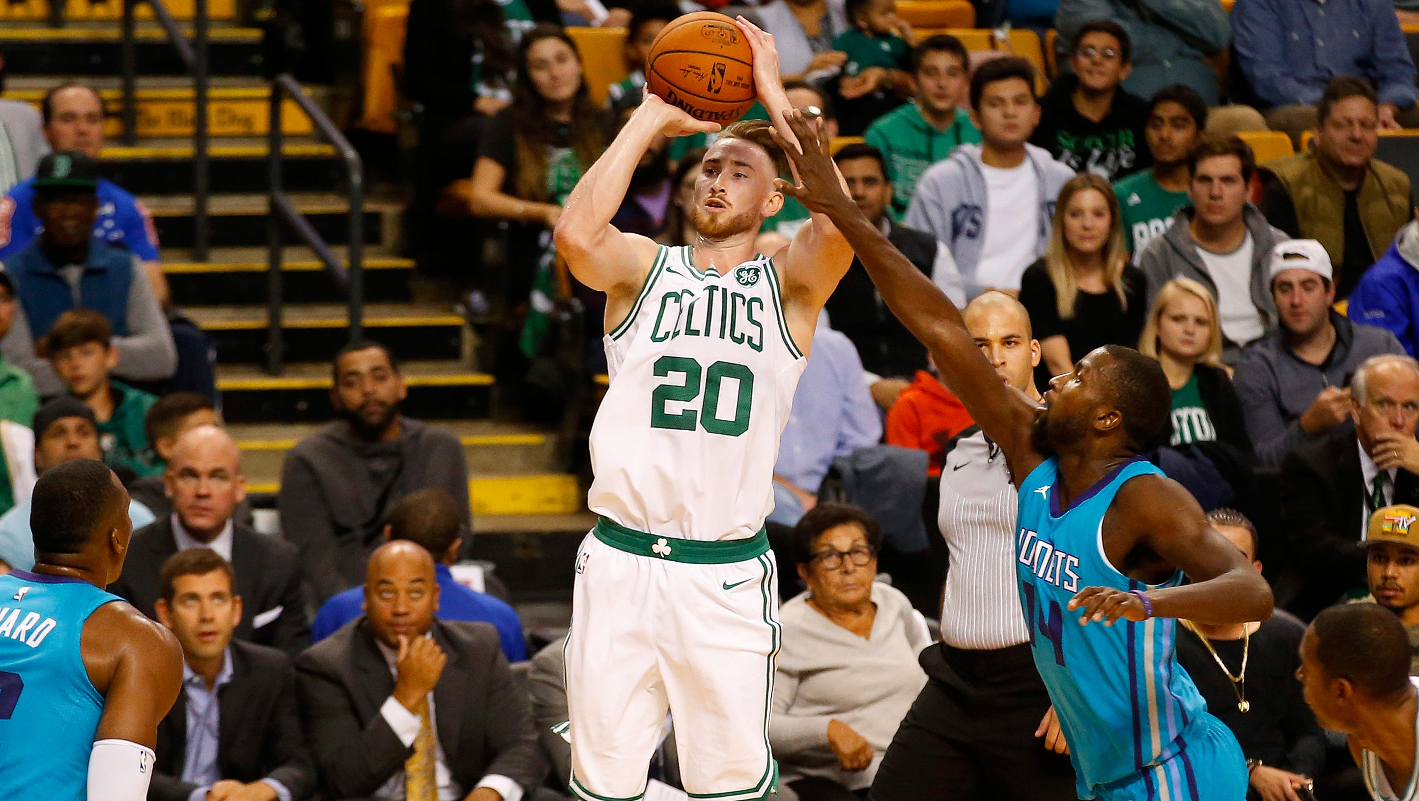 Celtics Gordon Hayward Comeback Continues With 3 Point Shooting