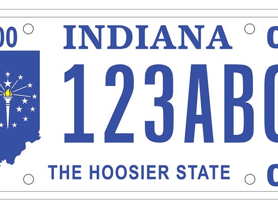 Indiana's new license plate design up for a vote