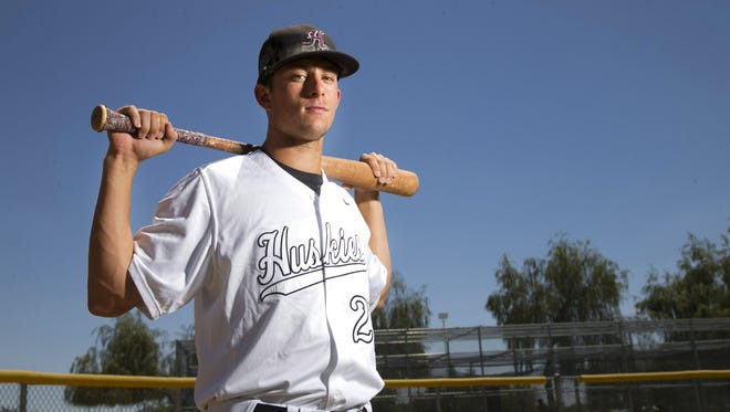 Hamilton junior Nick Brueser was named to azcentral sports' All-Arizona baseball team for 2016.