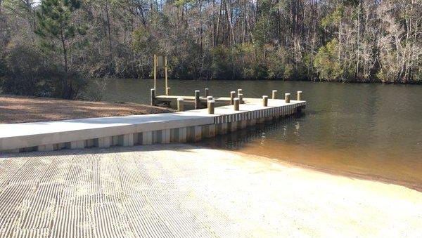 Ready for launch: Boat ramp dedicated