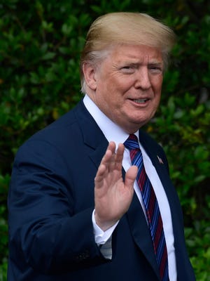 President Donald Trump in Washington, D.C., on May 30, 2018.