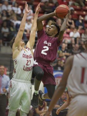 Trinity Christian's Amorie Archibald scored 43 points in a Class 3A semifinal in 2017, helping the Eagles reach their first state final.