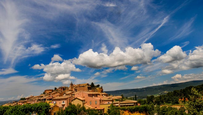 The village of Roussillon.