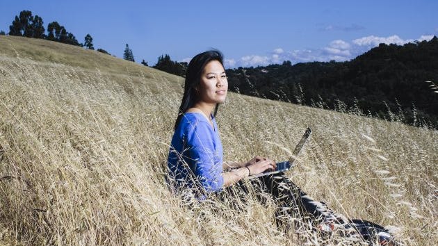 Christine Chen, a student at Stanford University and a first annual OZY Genius Awards recipient. Chen is the founder of online community platform DiverseCity.