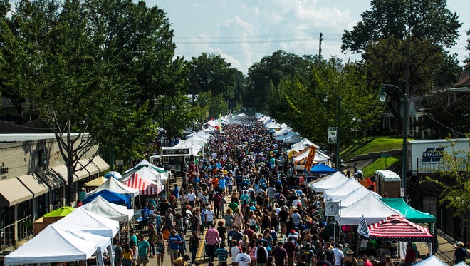 The Cooper-Young Festival draws thousands each year to one of Midtown's most beloved neighborhoods.
