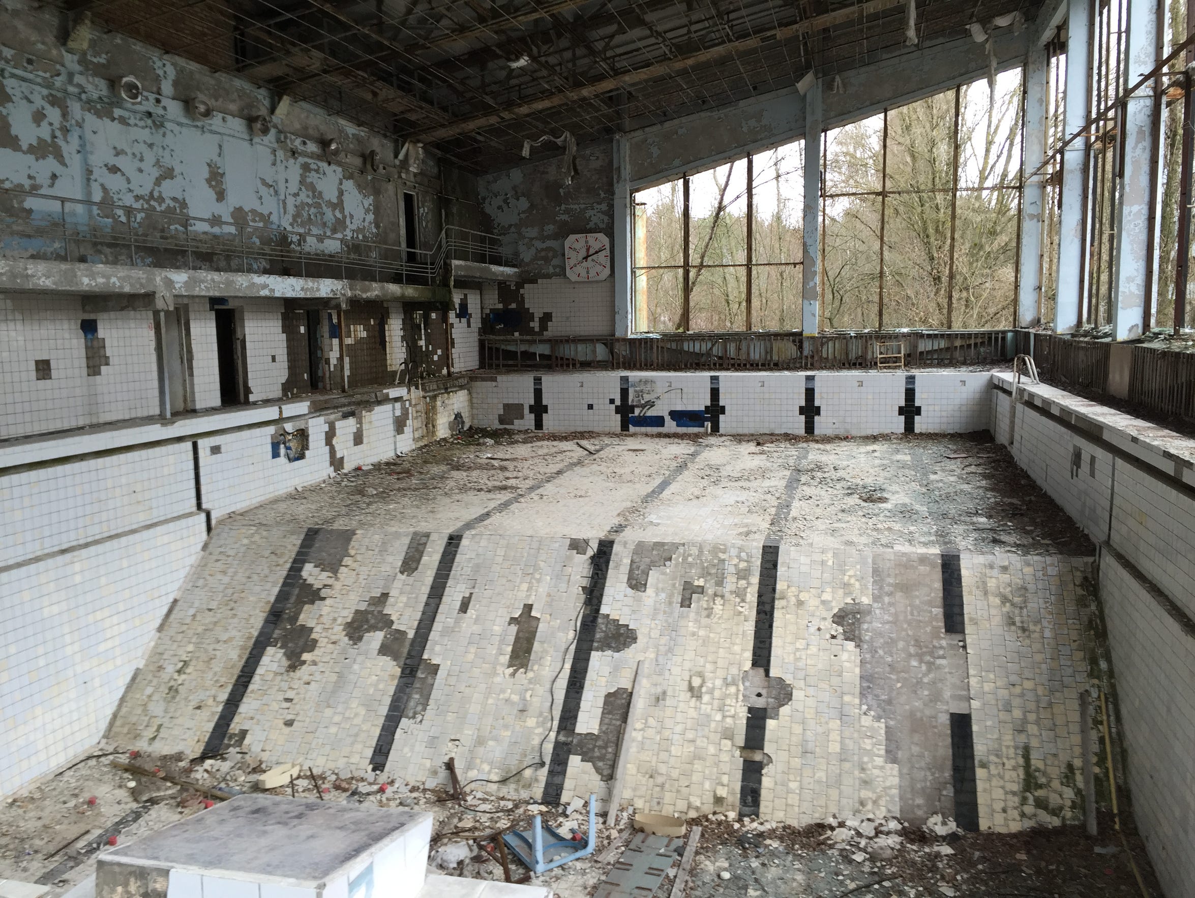 Pillaged and peeling, radiation-ravaged Pripyat welcomes ...