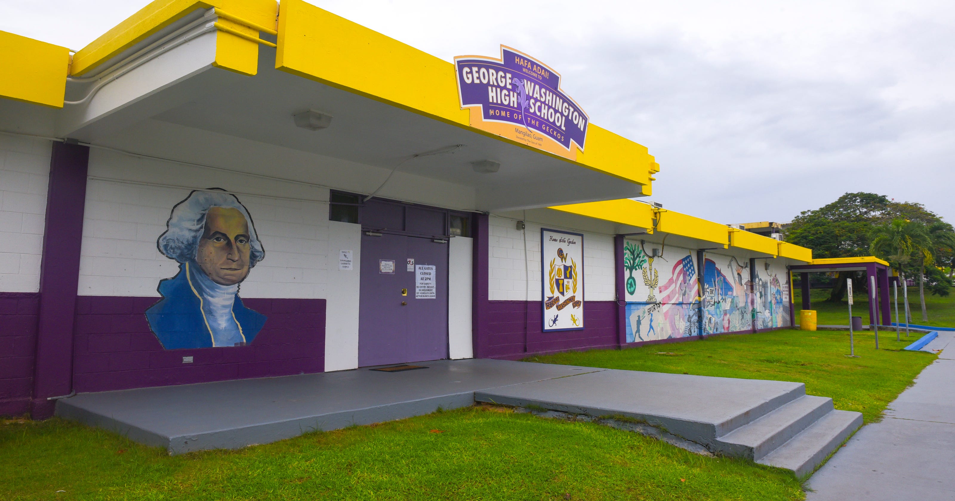 Change the name of george washington high school letter