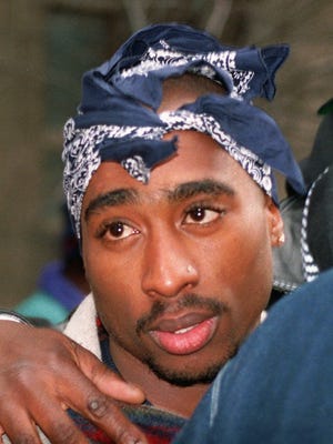 Rapper Tupac Shakur, who was killed in 1996, is one of six new inductees to the Rock and Roll Hall of Fame.