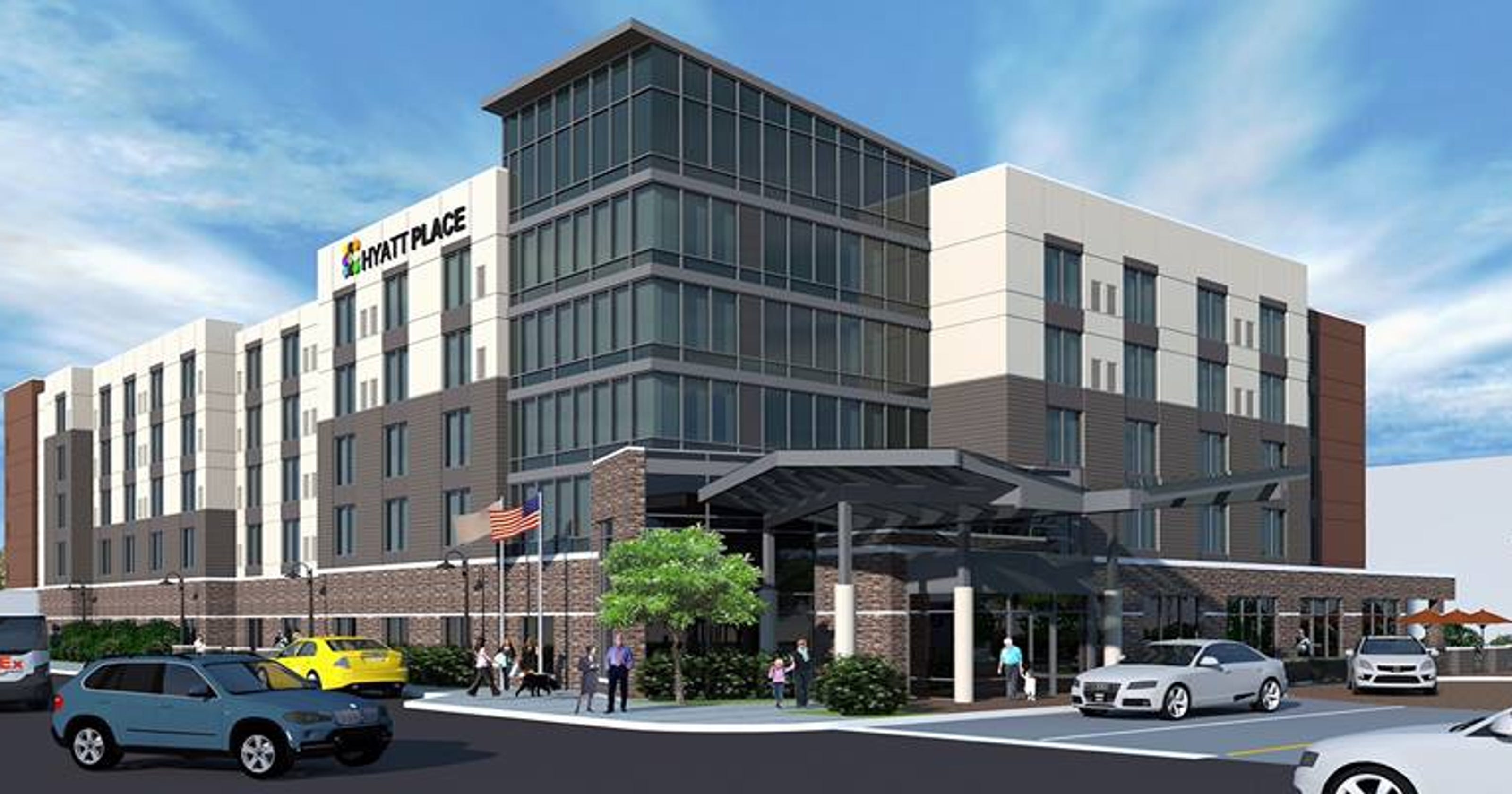 Evansville Hyatt Place hotel groundbreaking set Friday in Downtown