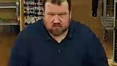 Police are looking for the identity of this man, suspected of theft at the Springettsbury Walmart.