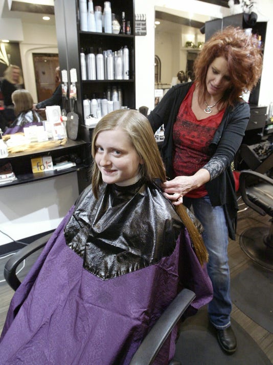 Childhood Cancer Survivor Gives Back With Hair Donation
