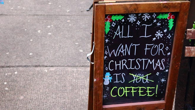 All I want for Christmas is... coffee
