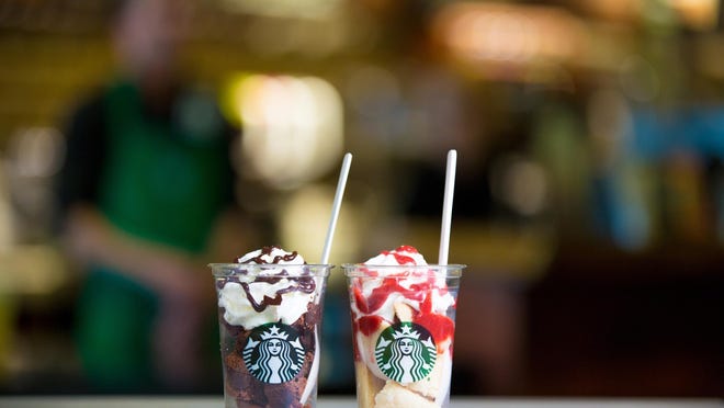 Chocolate brownie and strawberry shortcake trifles are now served at Starbucks.