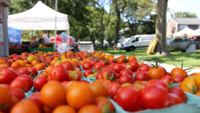 Aquidneck Community Table holds farmers markets on Saturdays and Wednesdays in Newport.