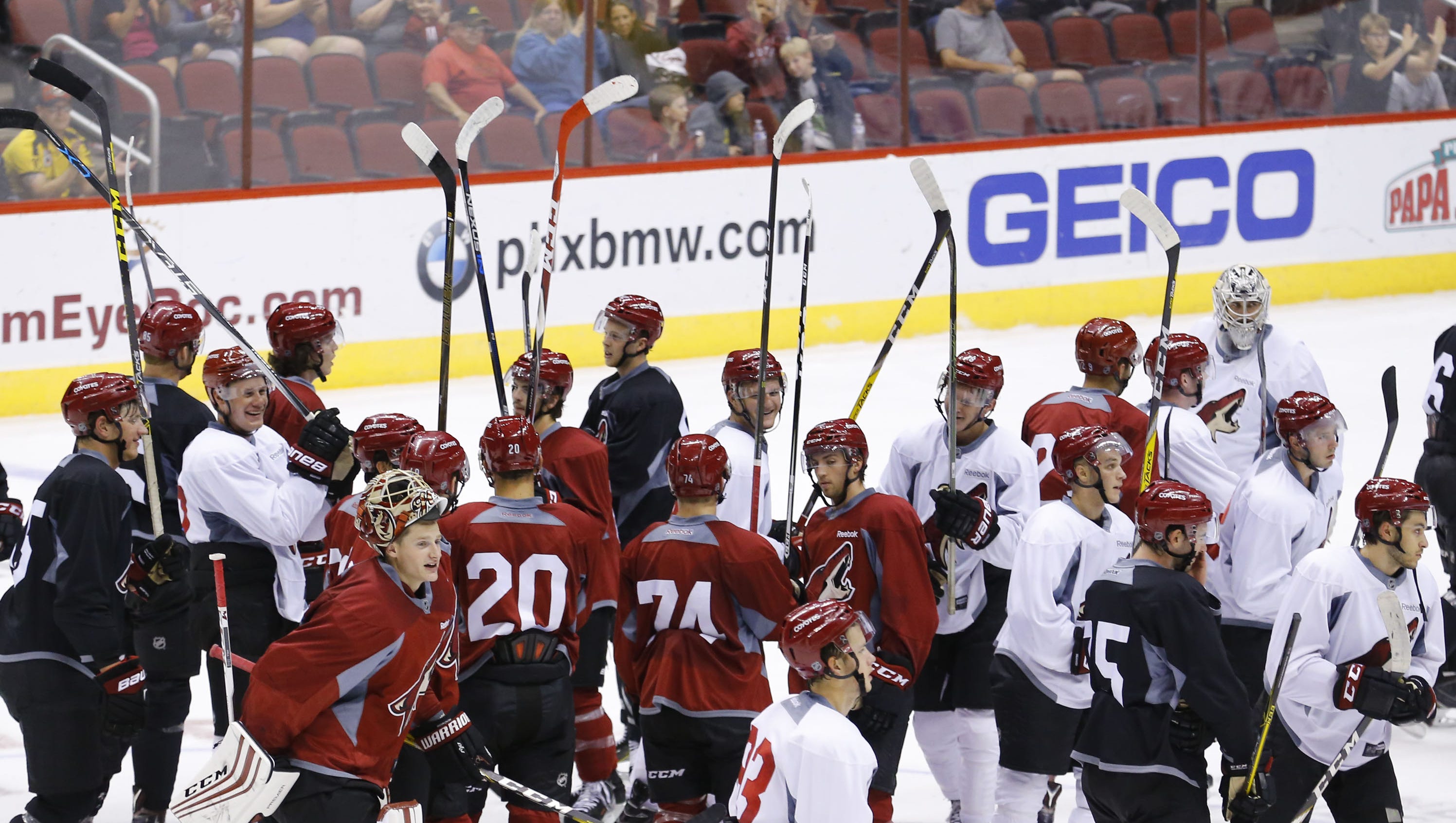 Arizona Coyotes Training Camp Caps Busy Offseason