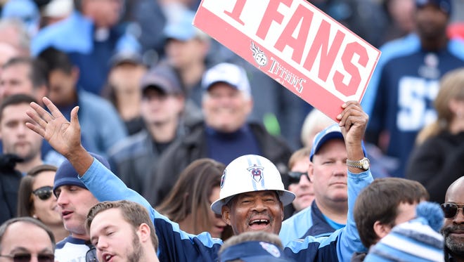 A Tennessee Titans spokesman says the team demanded a change in leadership for a private security company after it learned the company had hired unregistered guards to work security during at least one Titans game.