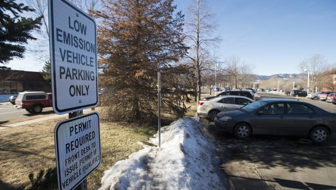 Patrons of the Fort Collins Senior Center have launched complaints regarding the number of parking spaces slotted for low-emission vehicles and carpooling close to the entrance of the building.