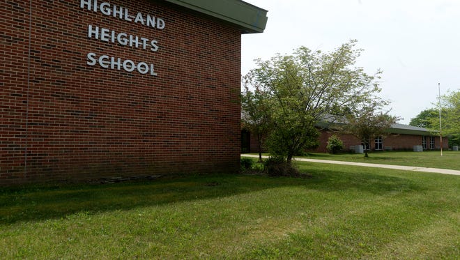 The former Highland Heights Elementary School Thursday, May 12, 2016 in Richmond.